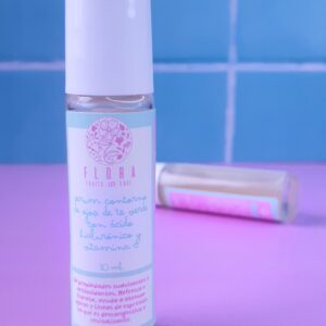 Serum Contorno De Ojos De Te Verde Y Flores Silvestres Con Vitamina C Y Ácido Hialurónico