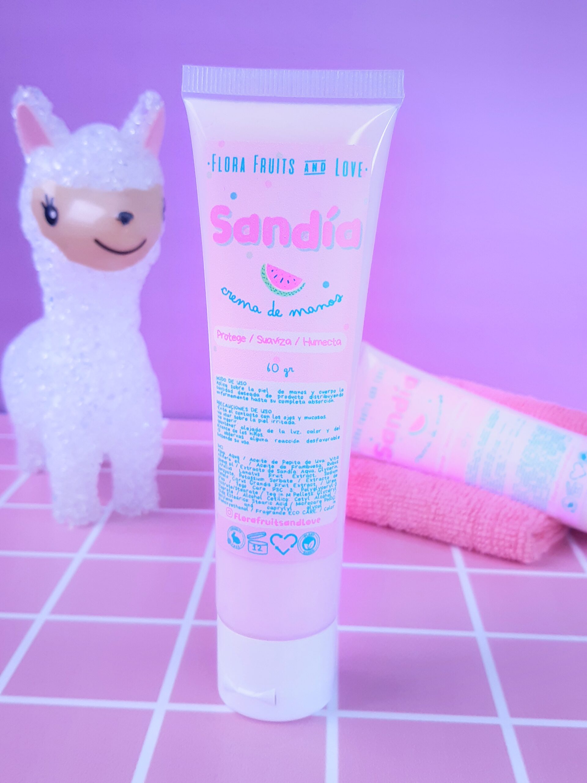 Crema De Manos Y Cuerpo De Sandia