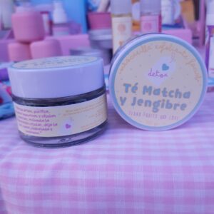 Detox Face Mask Te Matcha y Jengibre