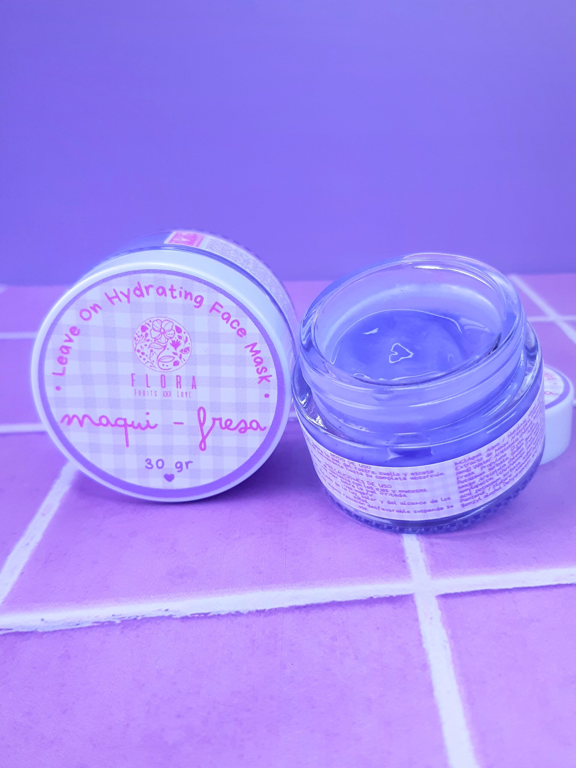Leave on Hidrating Face Mask Maqui Fresa
